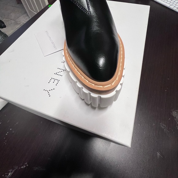 ❌SOLD❌ Stella McCartney Emilie Platform Chelsea Boots Black Size 41EU/11US - Picture 9 of 14
